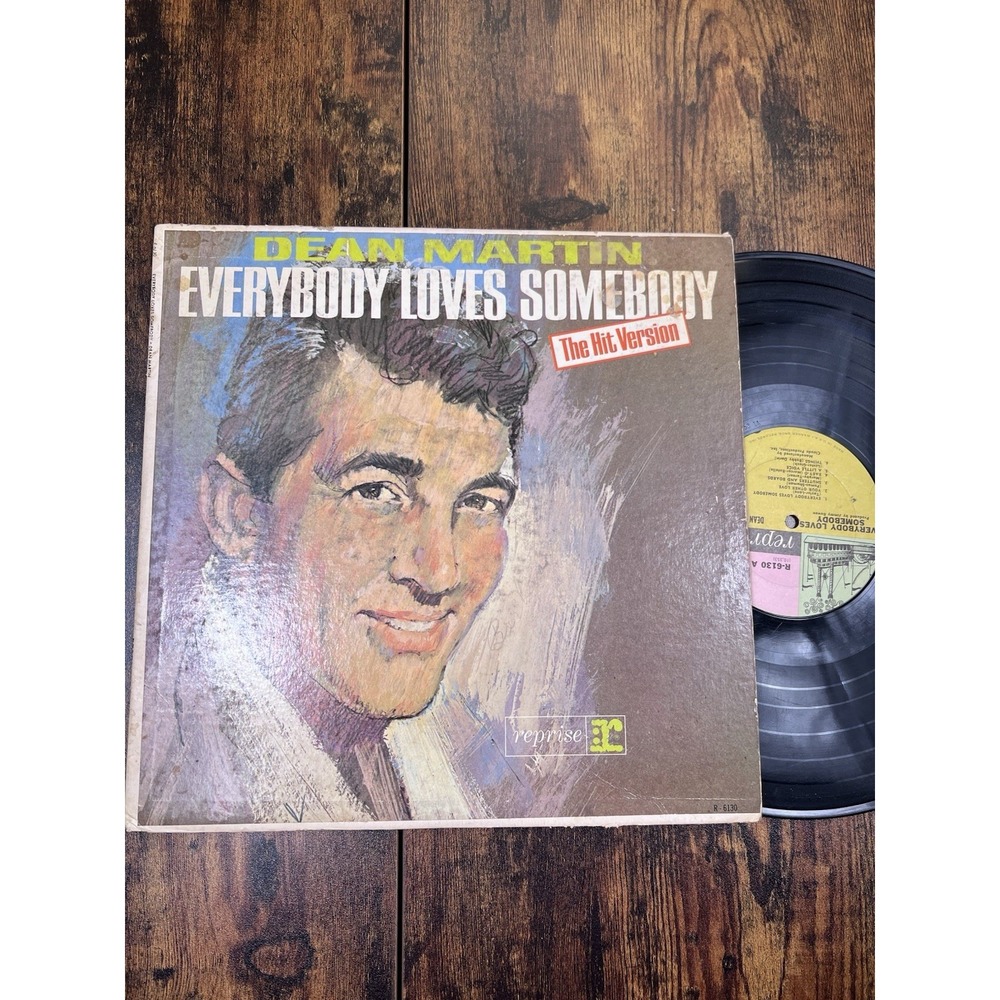 Dean Martin Everybody Loves Somebody  LP From 1964 Hit Version Reprise R6130